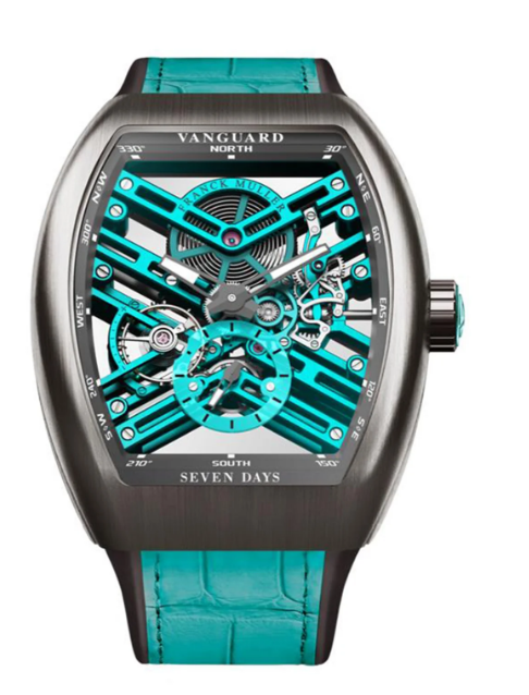 Franck Muller Vanguard Skeleton V 41 S6 SQT BR TT SKELETON (TU) Replica Watch
